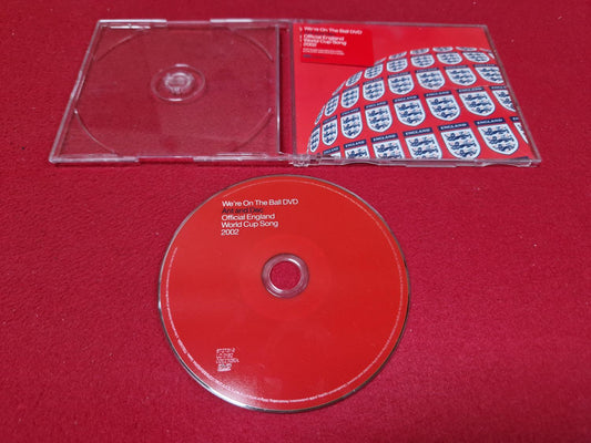 ANT AND DEC WE'RE ON THE BALL DVD OFFICIAL ENGLAND WORLD CUP SONG 2002