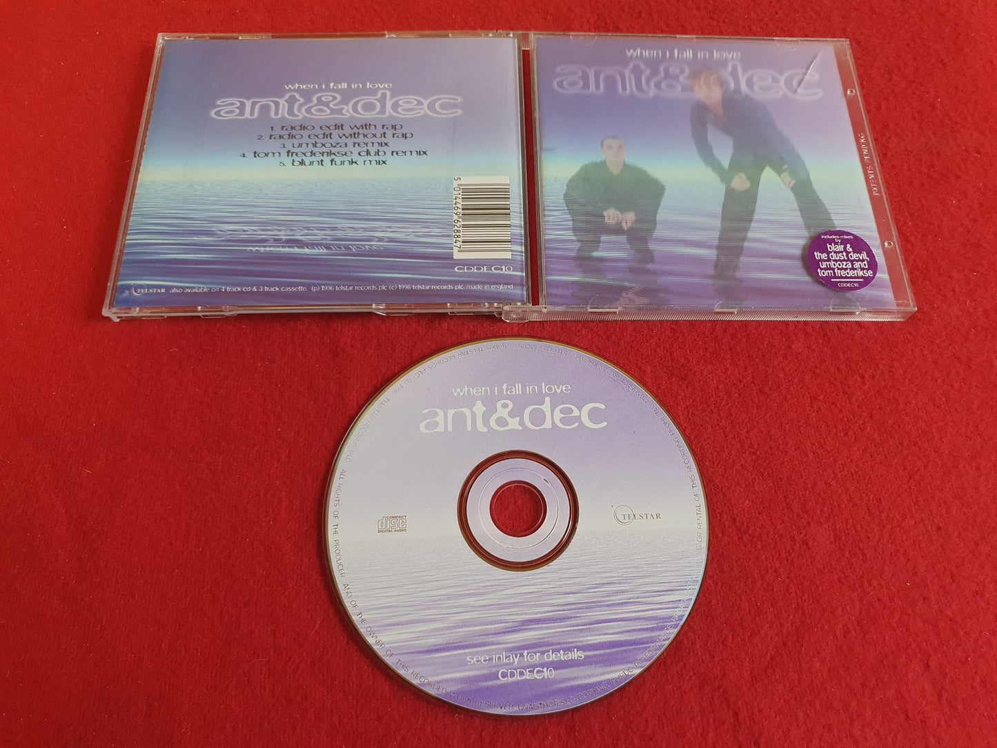 ANT & DEC WHEN I FALL IN LOVE till CD