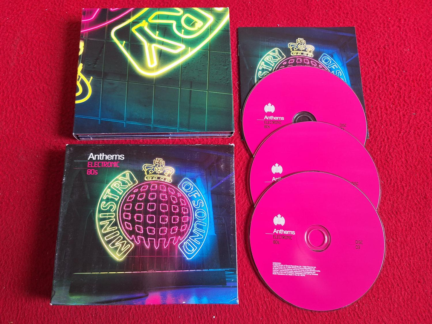 ANTHEMS ELECTRONIC 80S CD BOX