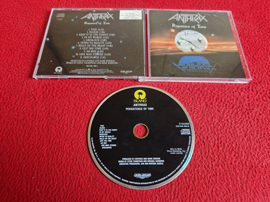 ANTHRAX PERSISTENCE OF TIME CD