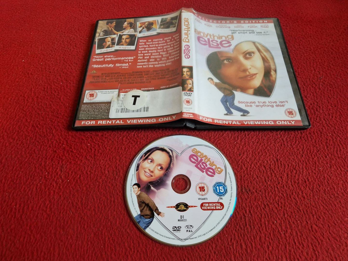 ANYTHING ELSE DVD