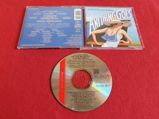 ANYTHING GOES THE NEW BROADWAY CAST RECORDING till CD