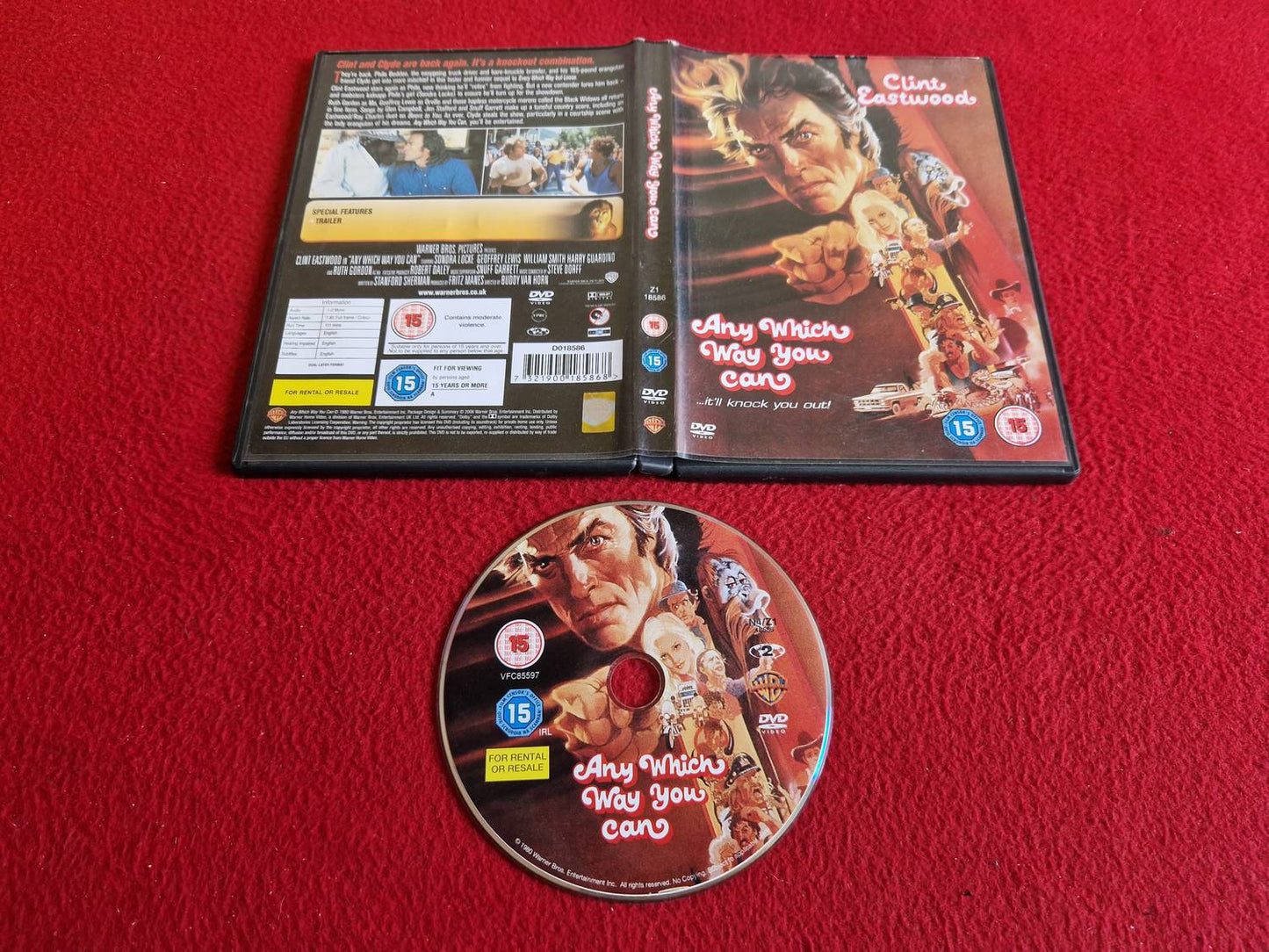 ANY WHICH WAY YOU CAN [ CLINT EASTWOOD ] DVD