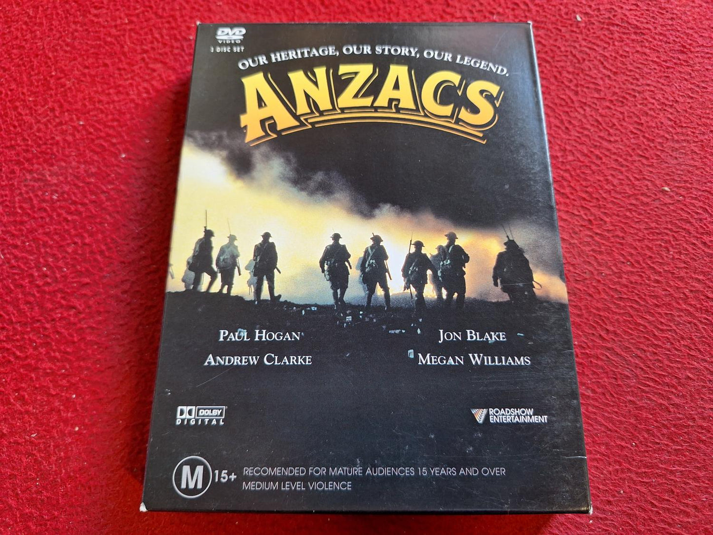 ANZACS BOX DVD