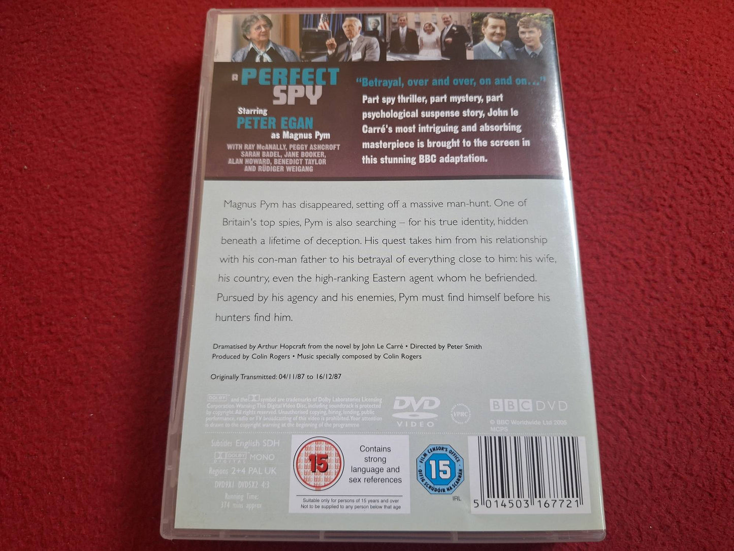 A PERFECT SPY BBC ADAPTATION BOX DVD