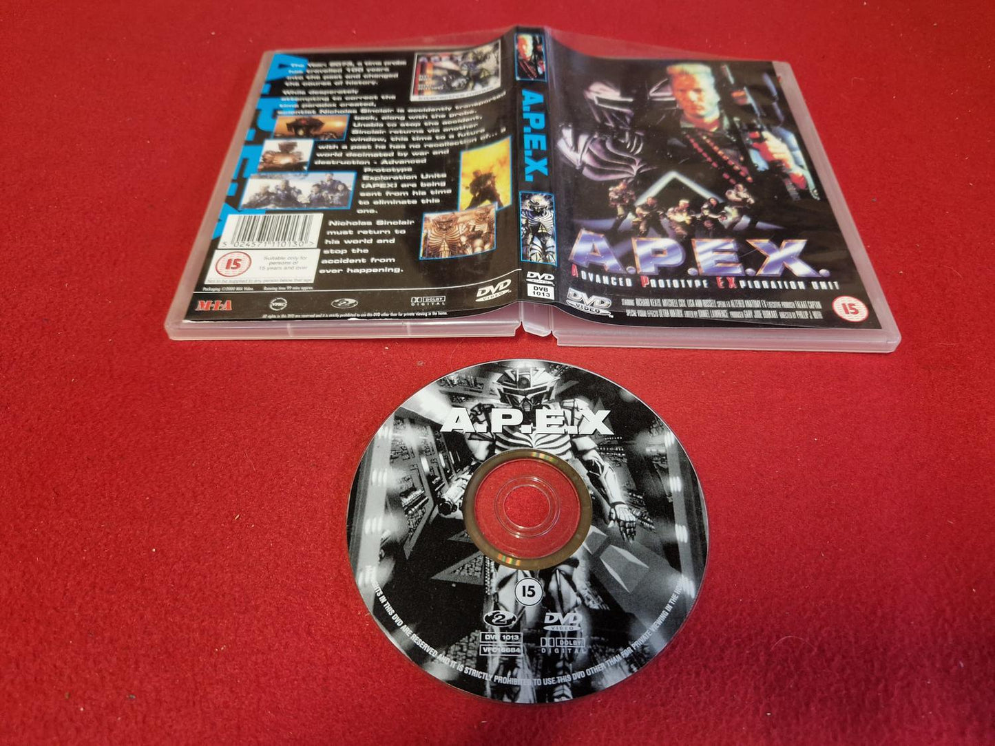 A.P.E.X. APEX till DVD