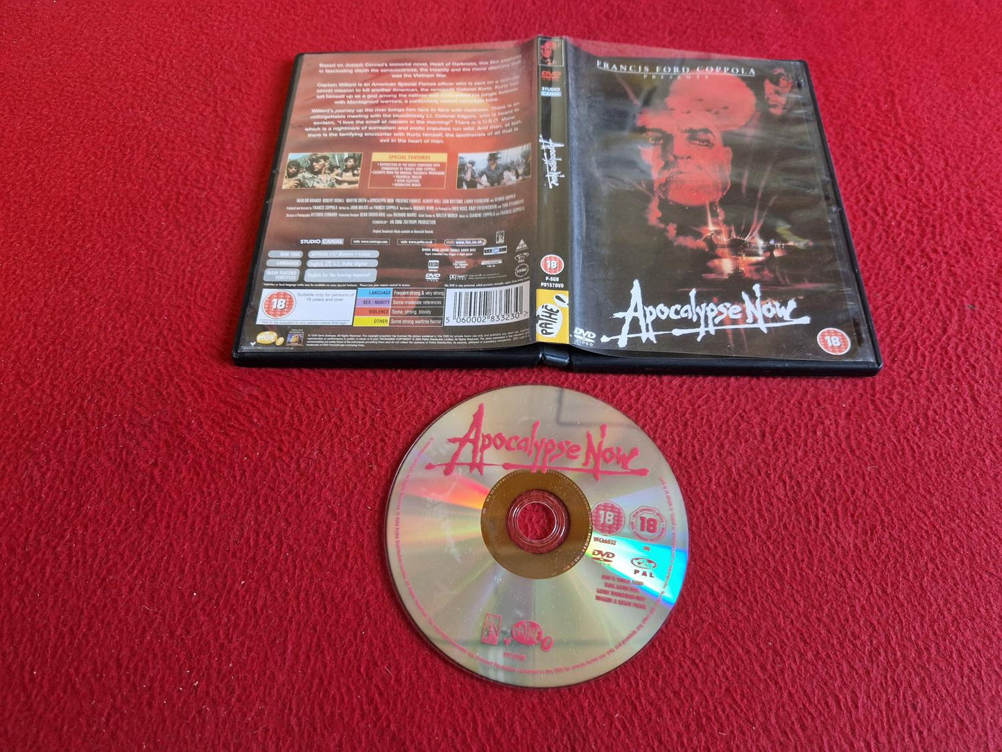 APOCALYPSE NOW DVD