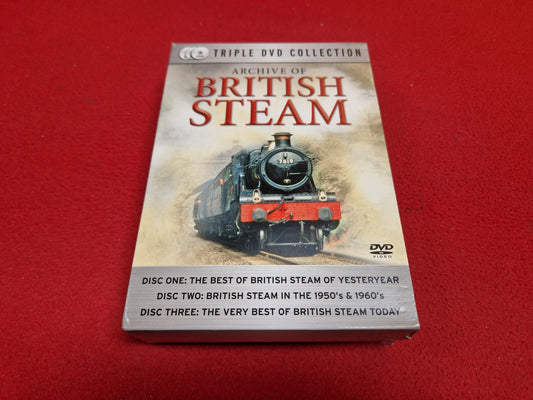 ARCHIVE OF BRITISH STEAM BOX till DVD