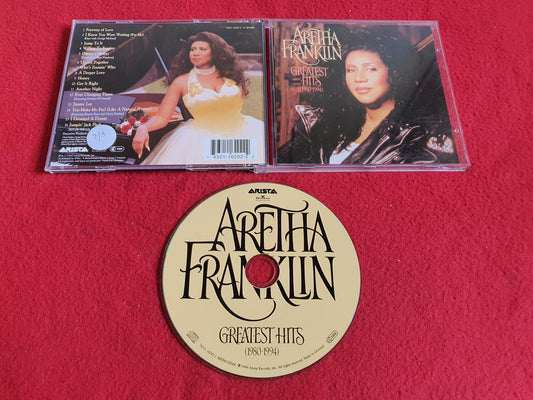 ARETHA FRANKLIN GREATEST HITS 1980 - 1994 till CD