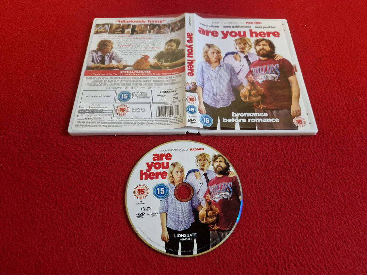 ARE YOU HERE DVD