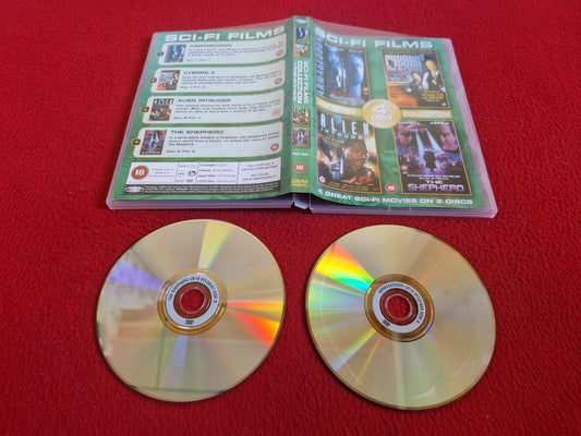 ARMAGEDDON / CYBORG 3 / ALIEN INTRUDER / THE SHEPHERD DVD