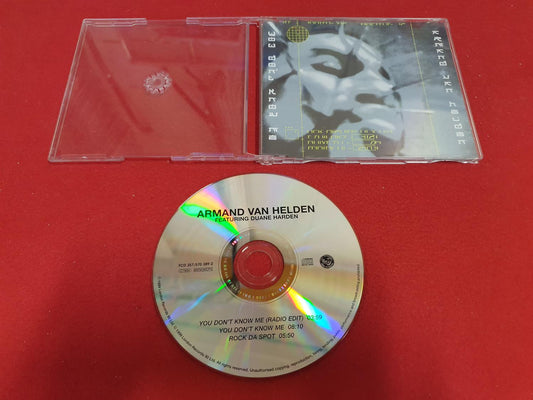 ARMAND VAN HELDEN FEAT DUANE HARDEN YOU DON'T KNOW ME SINGEL till CD