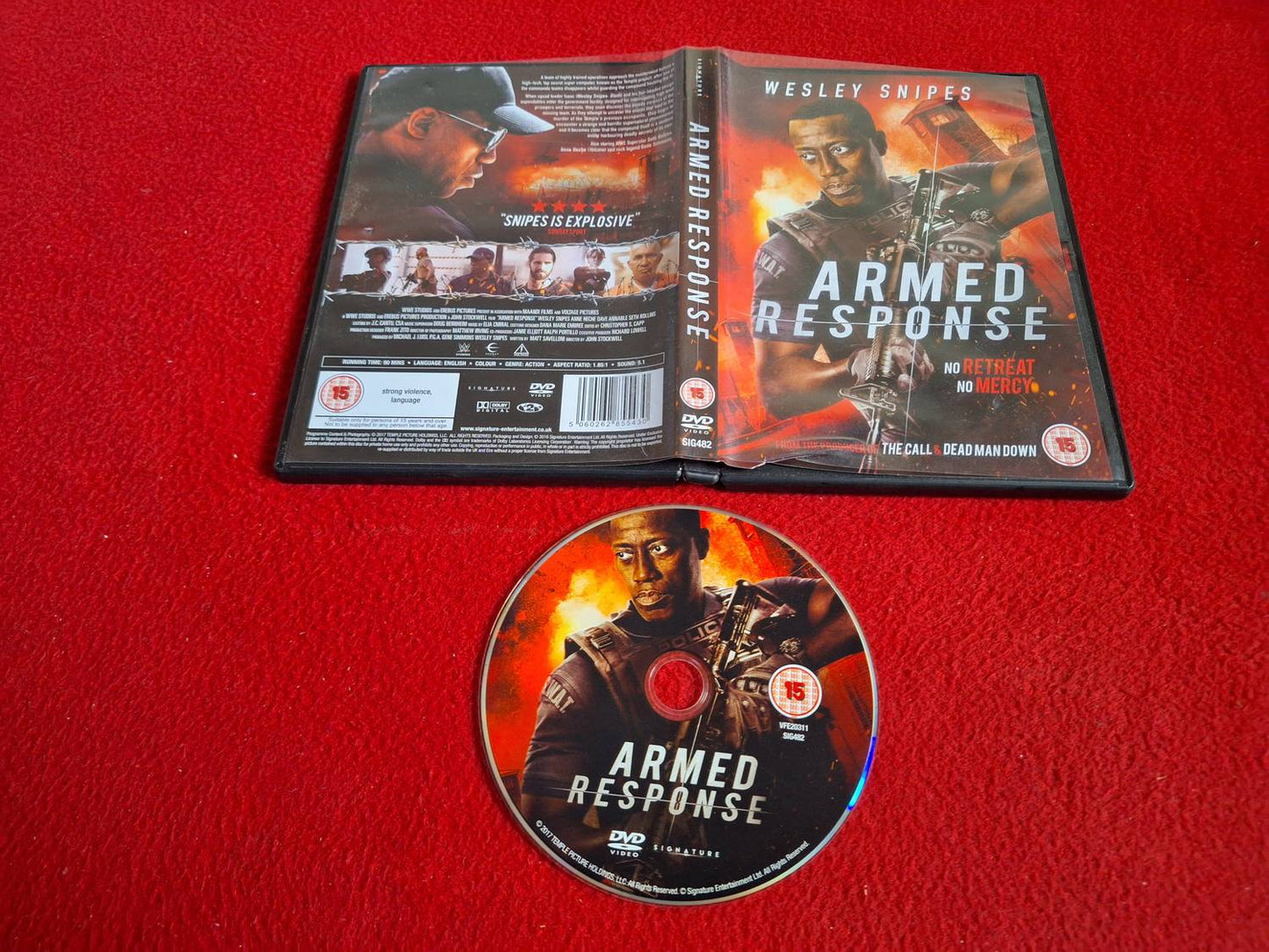ARMED RESPONSE DVD
