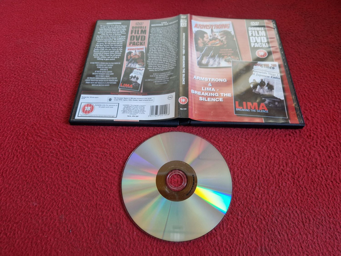 ARMSTRONG & LIMA / BREAKING THE SILENCE DVD