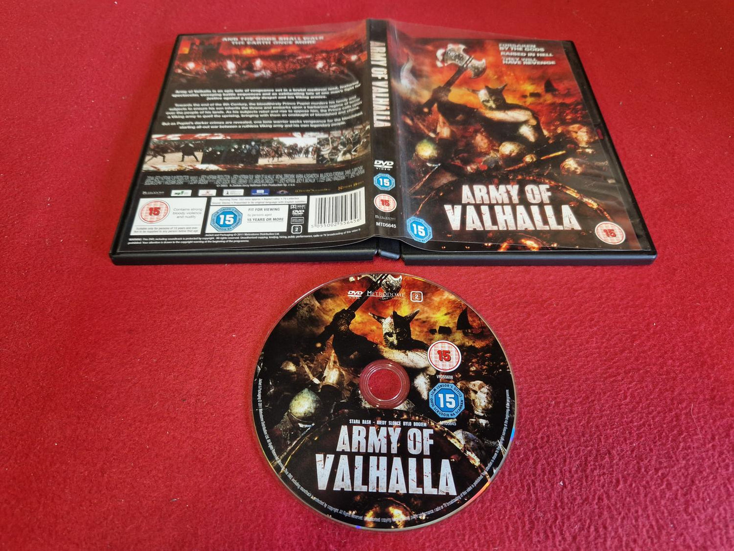 ARMY OF VALHALLA till DVD