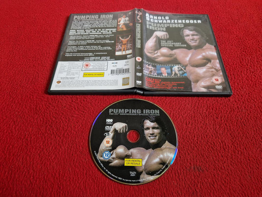 ARNOLD SCHWARZENEGGER PUMPING IRON DVD