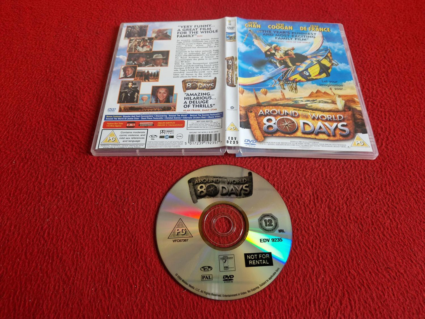 AROUND THE WORLD IN 80 DAYS DVD