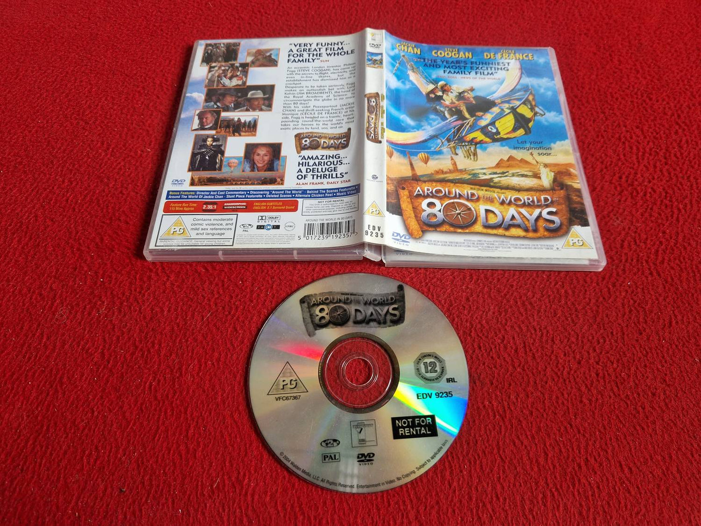 AROUND THE WORLD IN 80 DAYS [ JACKIE CHAN ] DVD