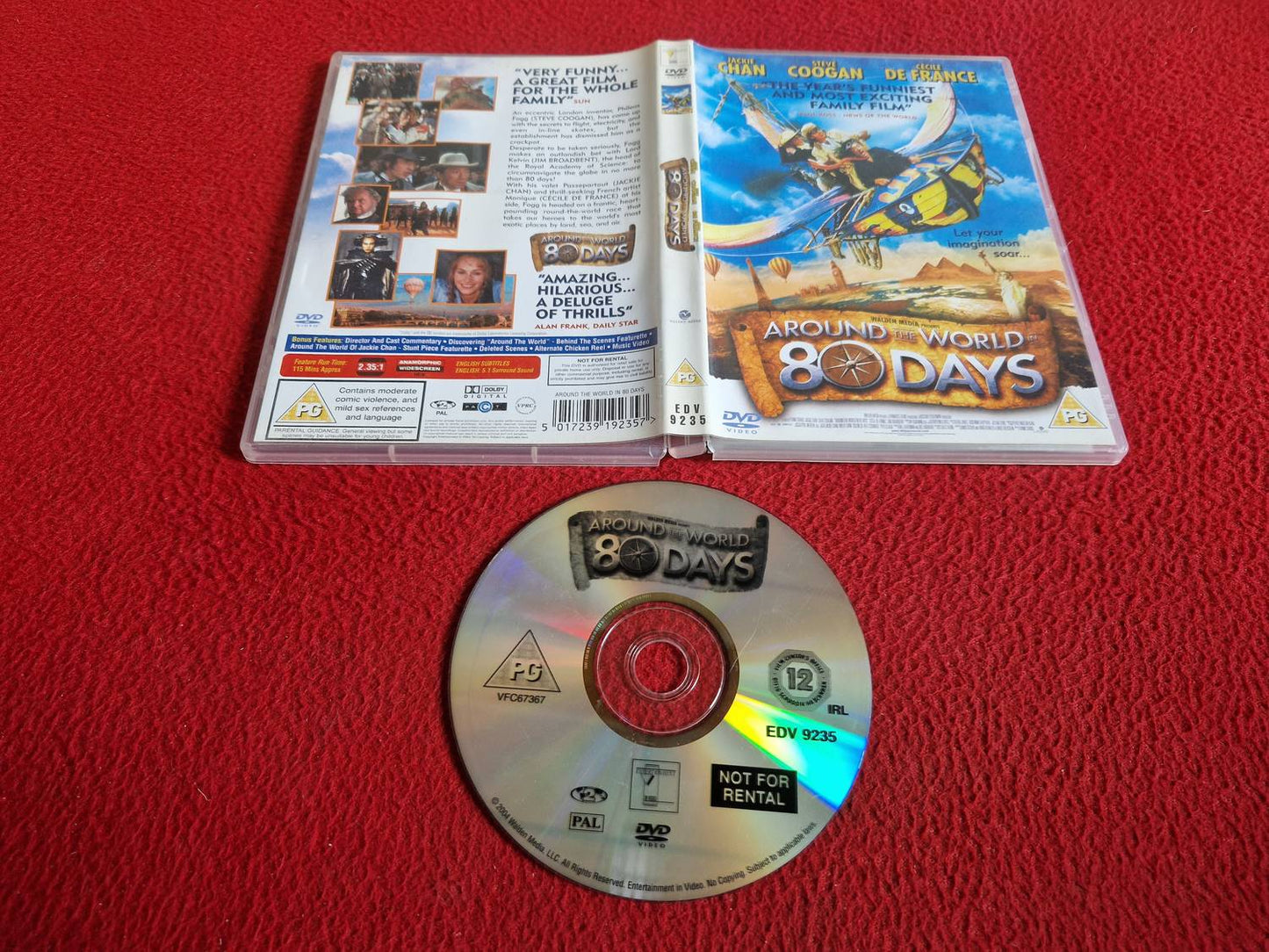 AROUND THE WORLD IN 80 DAYS [ JACKIE CHAN ] DVD