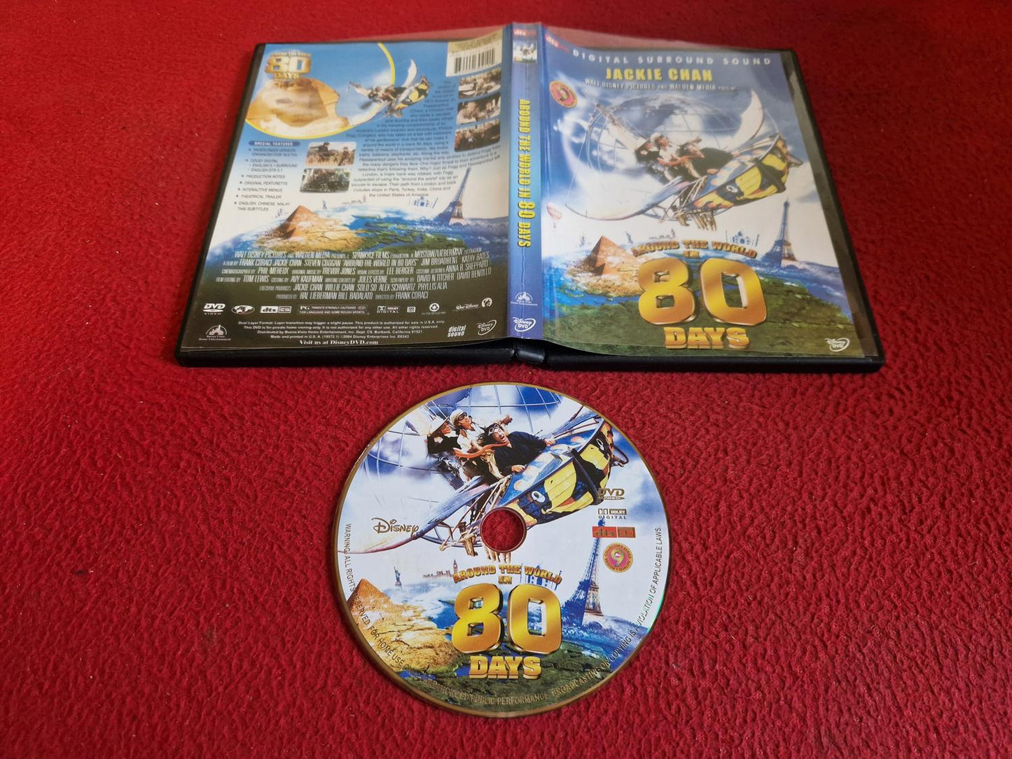 AROUND THE WORLD IN 80 DAYS [ JACKIE CHAN ] [ENGELSK TEXT] DVD