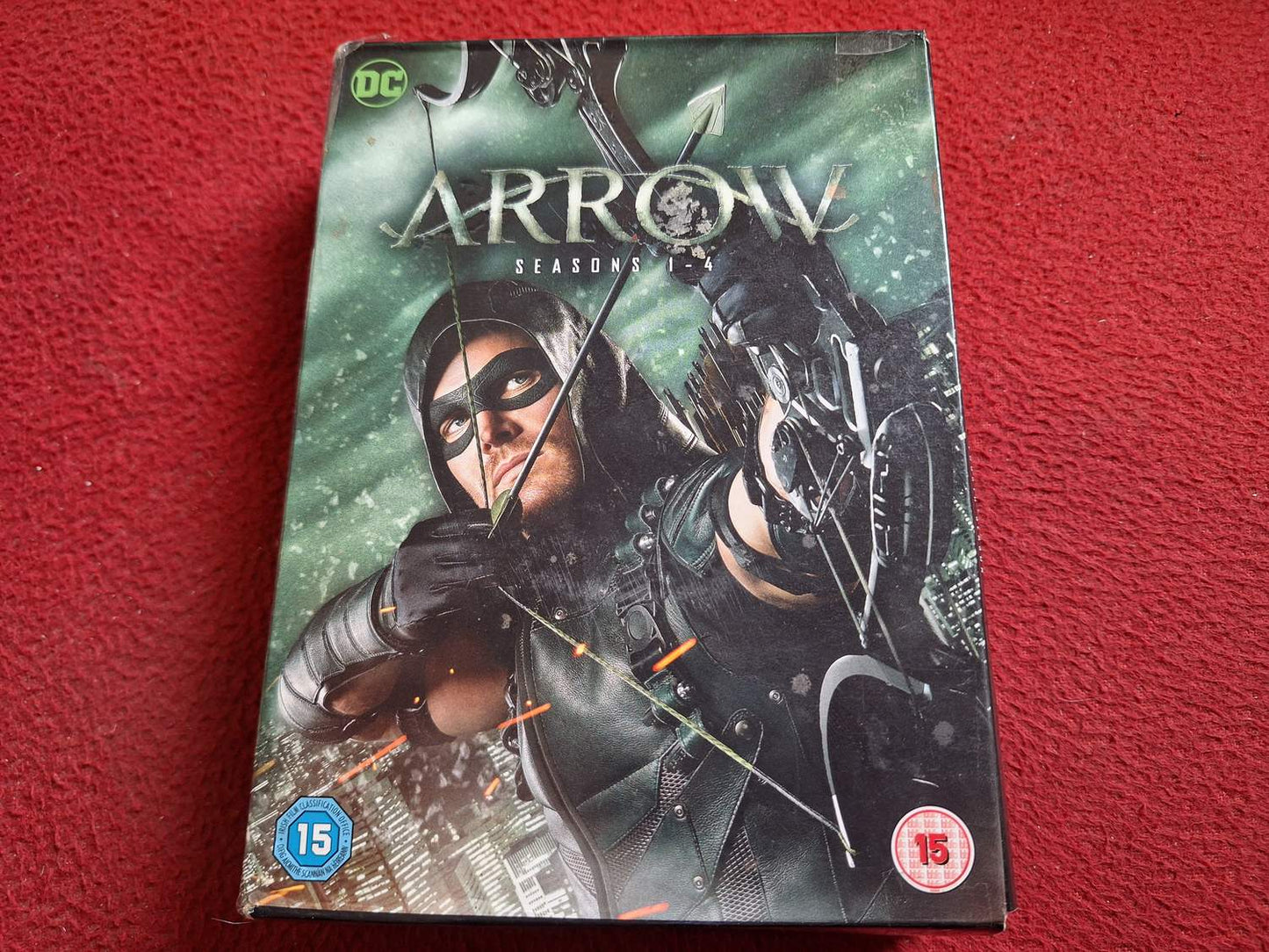 ARROW SEASONS 1 - 4 BOX DVD