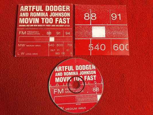 ARTFUL DODGER AND ROMINA JOHNSON MOVIN TOO FAST CD