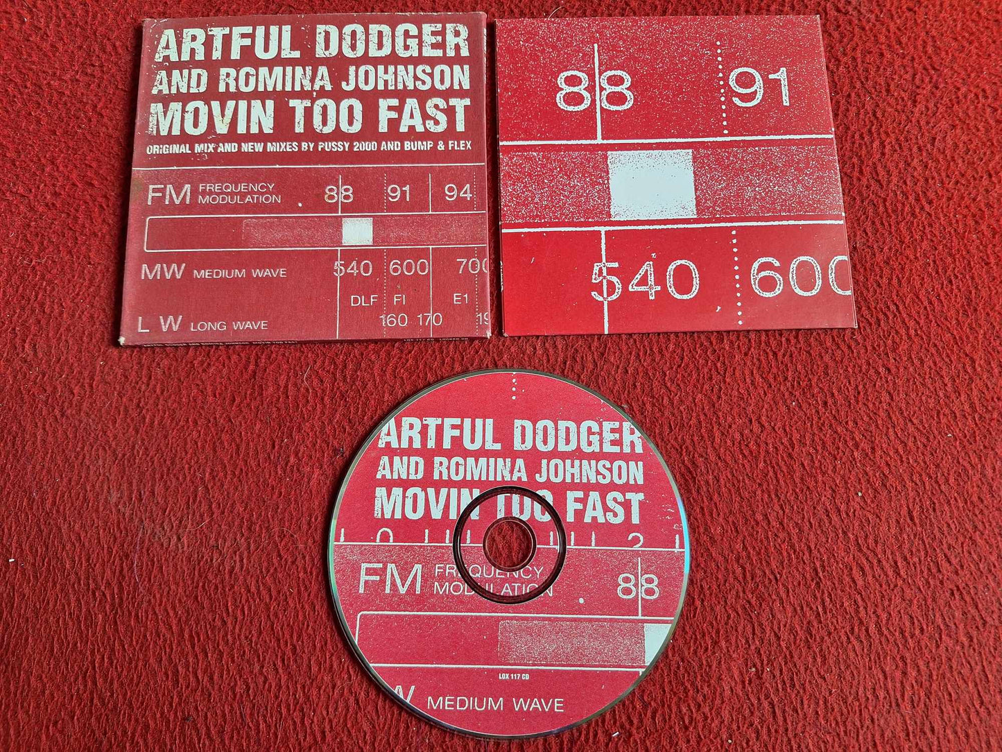 ARTFUL DODGER AND ROMINA JOHNSON MOVIN TOO FAST CD