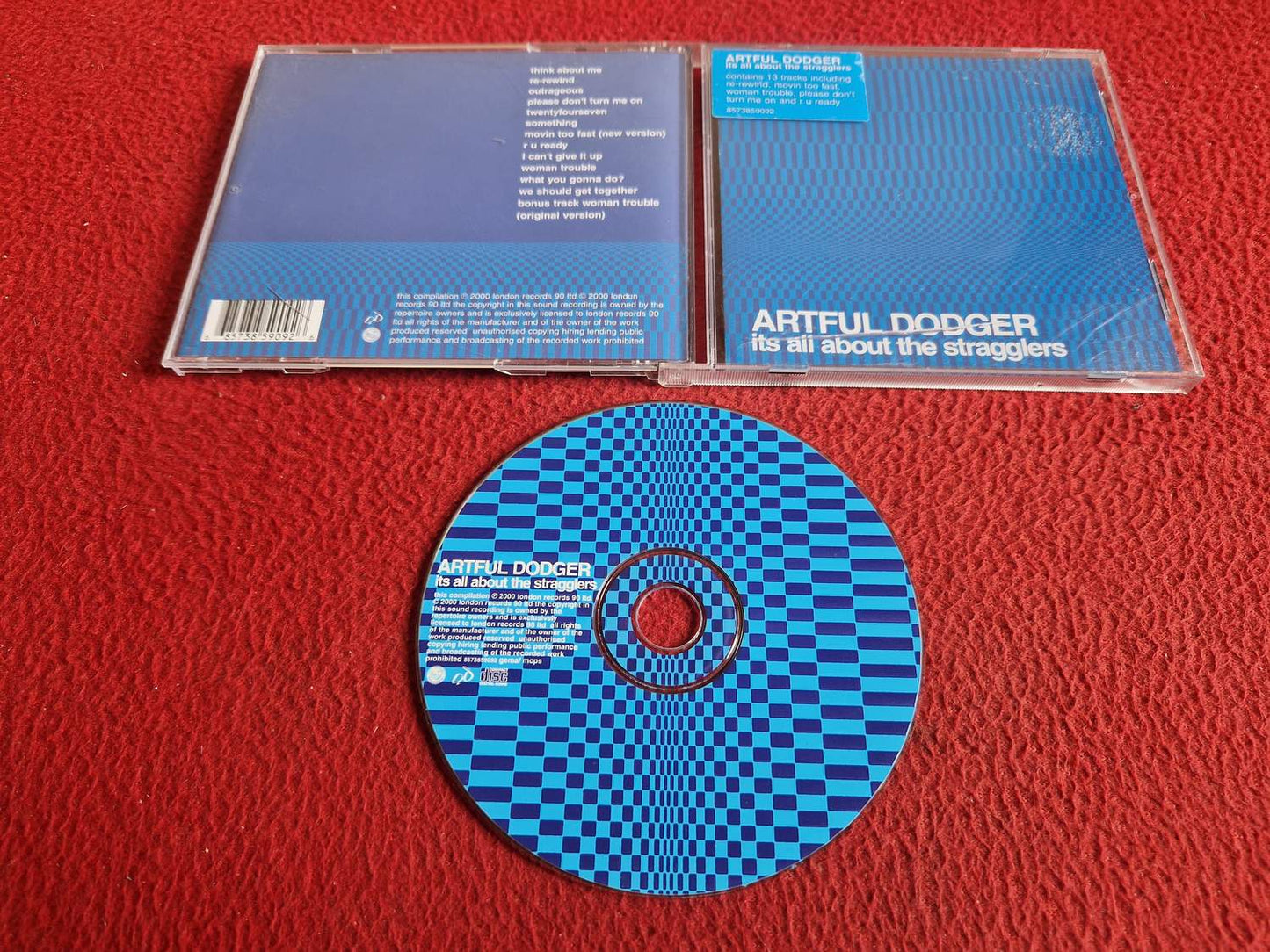 ARTFUL DODGER IT'S ALL ABOUT THE STRAGGLERS CD