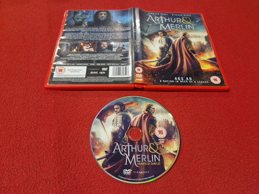 ARTHUR & MERLIN KNIGHTS OF CAMELOT till DVD