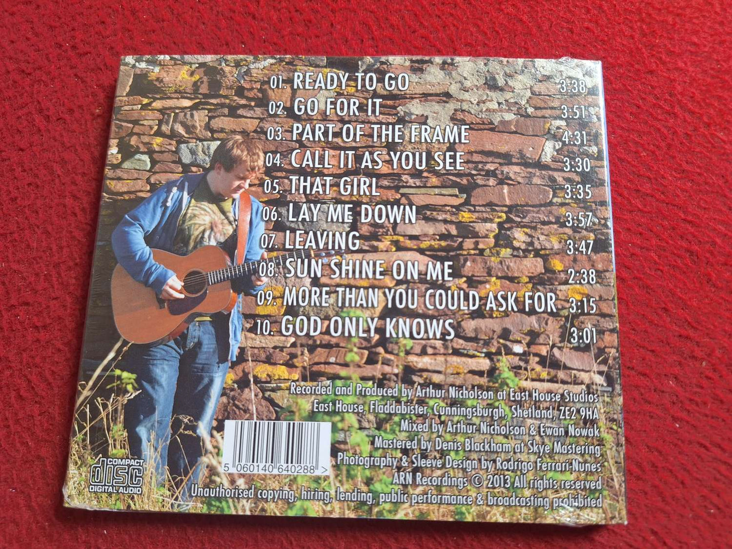 ARTHUR NICHOLSON STICKS & STONES CD