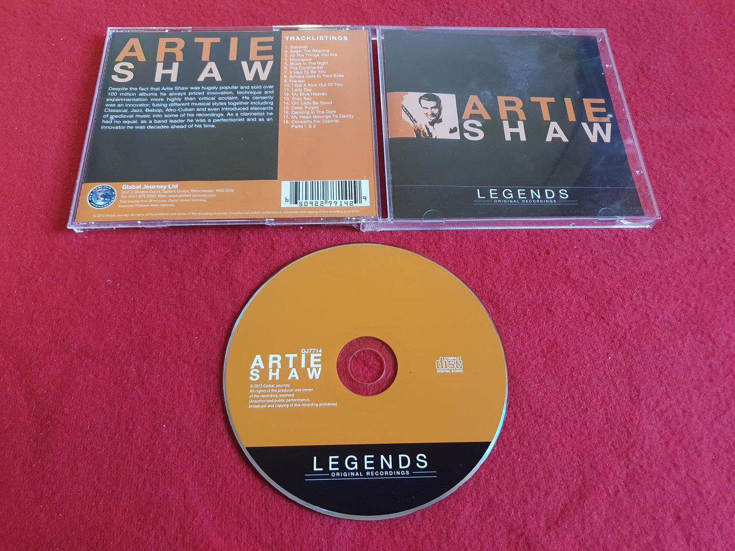 ARTIE SHAW [ LEGENDS ] till CD