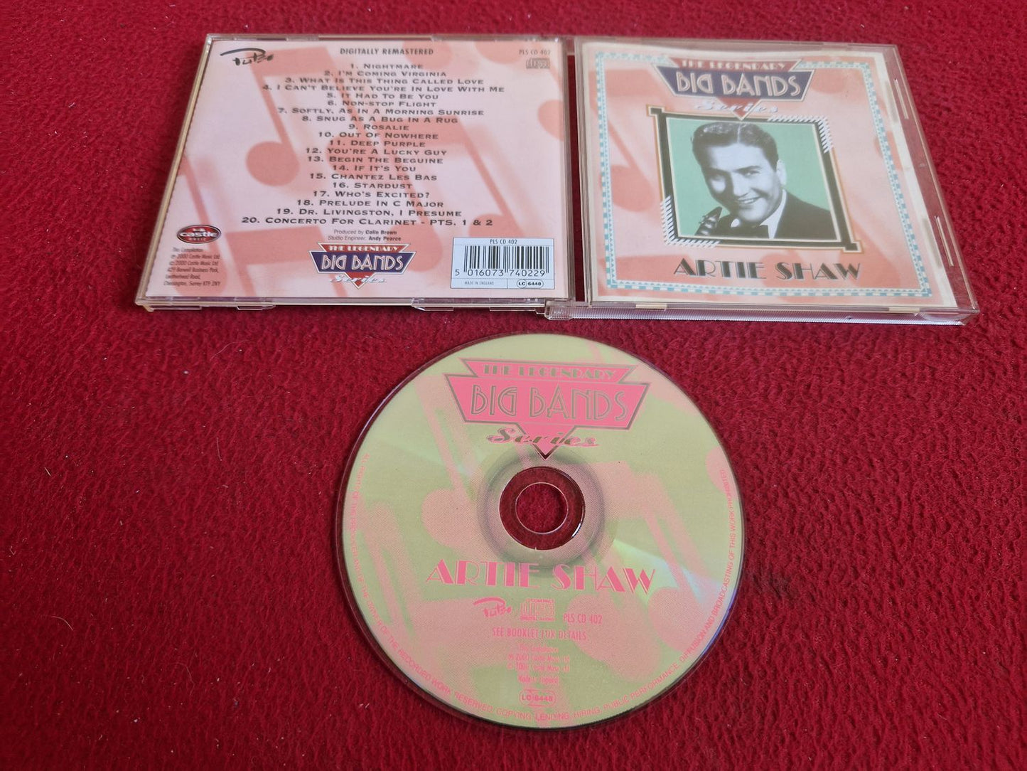 ARTIE SHAW [ THE LEGENDARY BIG BANDS SERIES ] CD