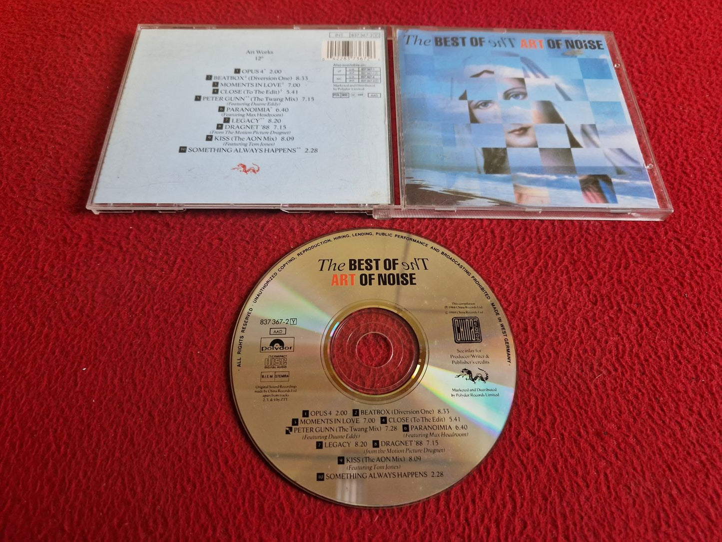 ART OF NOISE THE BEST OF CD