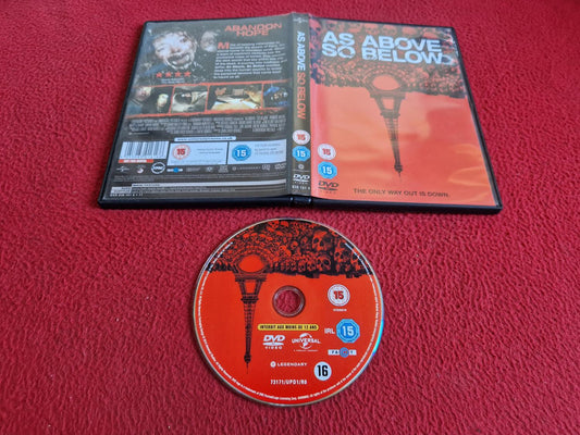 AS ABOVE SO BELOW DVD
