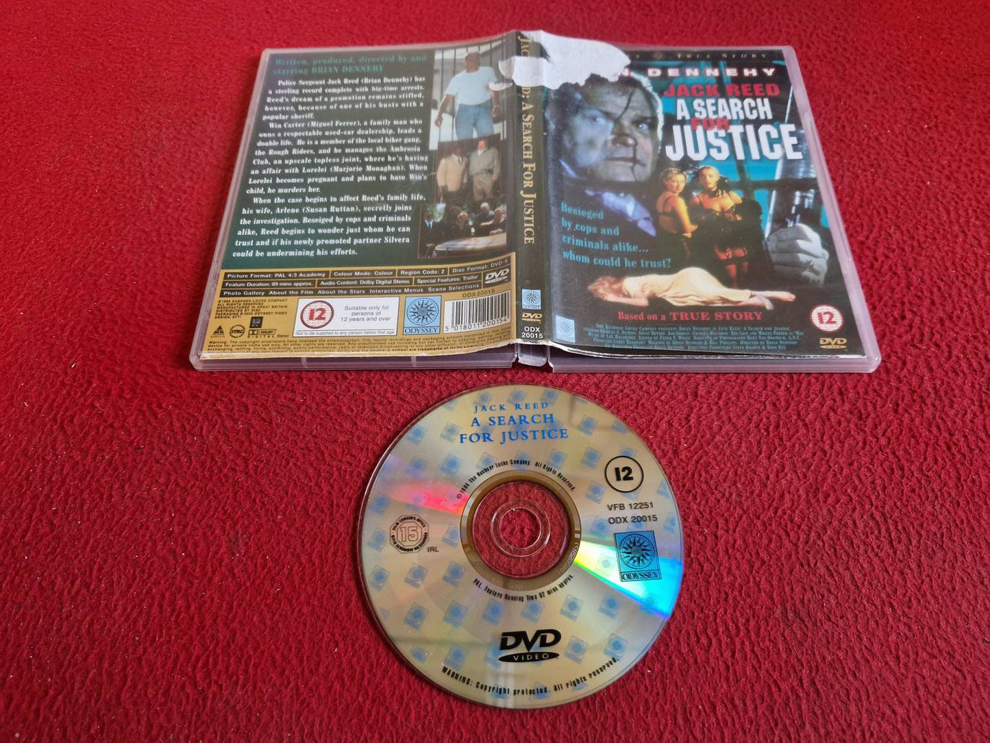 A SEARCH FOR JUSTICE DVD