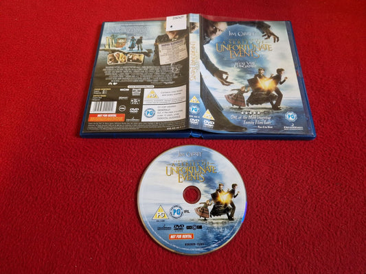 A SERIES OF UNFORTUNATE EVENTS DVD