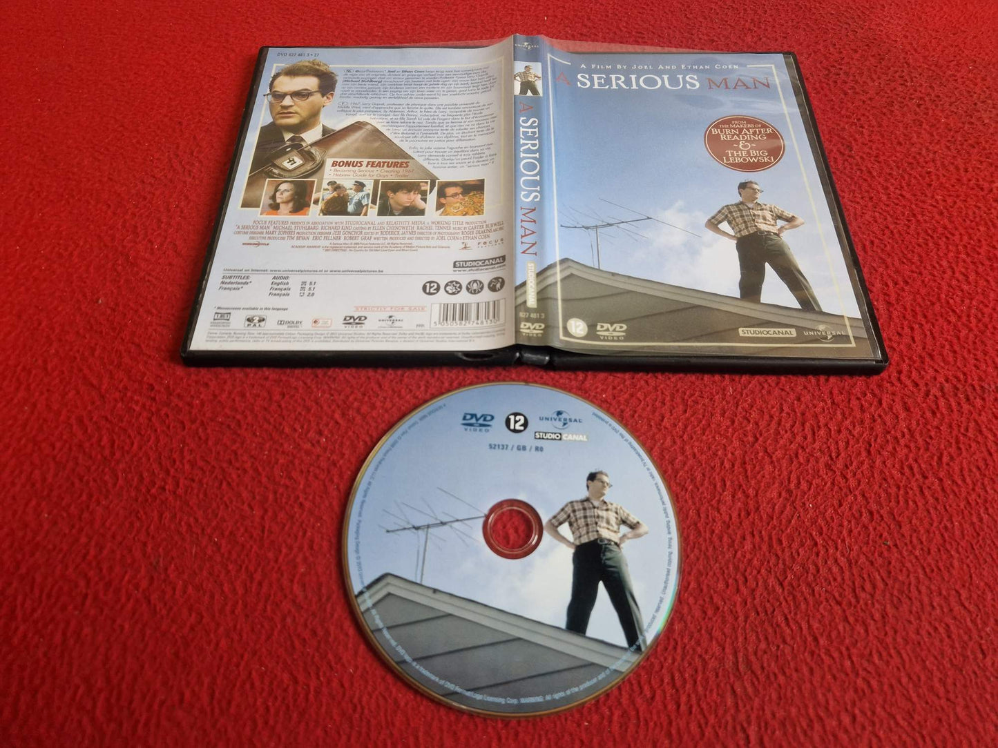 A SERIOUS MAN [ FRANSK UTGÅVA - ENGELSKT TAL FRANSK TEXT ] DVD
