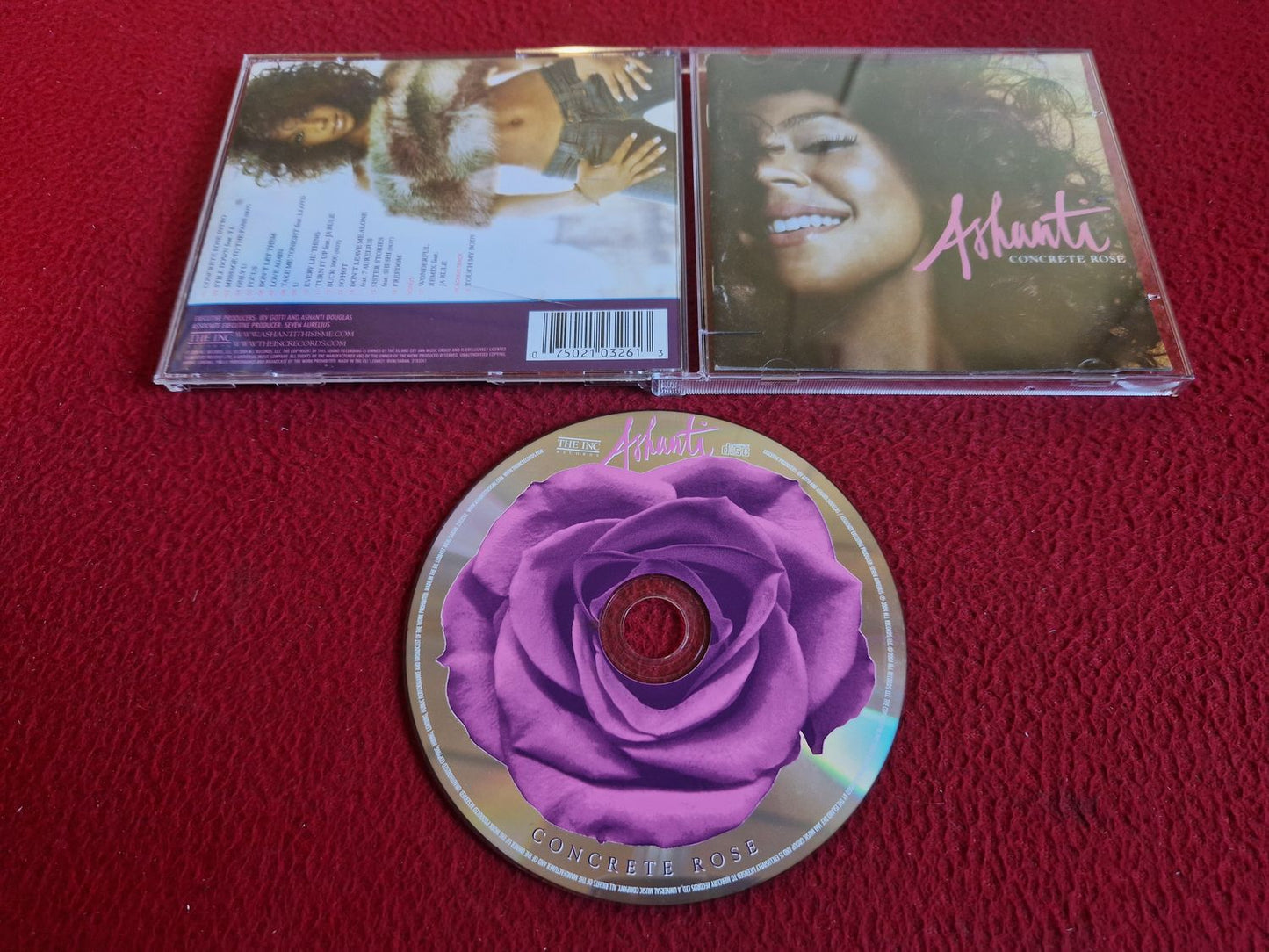 ASHANTI CONCRETE ROSE CD