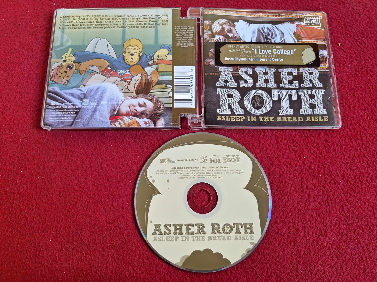 ASHER ROTH ASLEEP IN THE BREAD AISLE CD