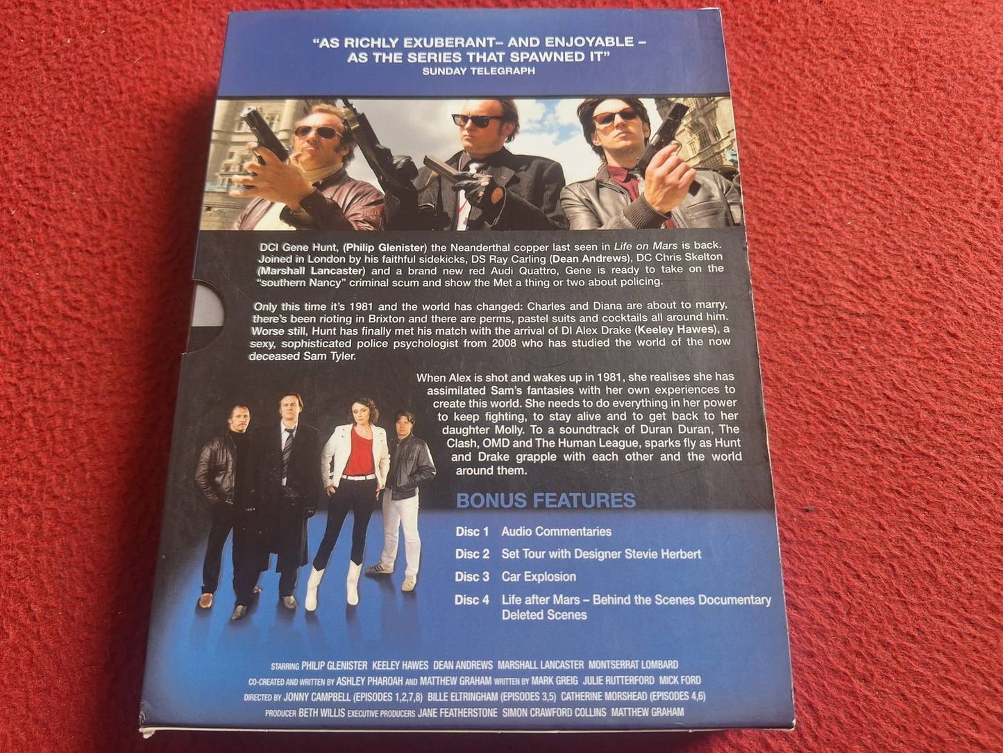 ASHES TO ASHES SERIES 1 BOX DVD