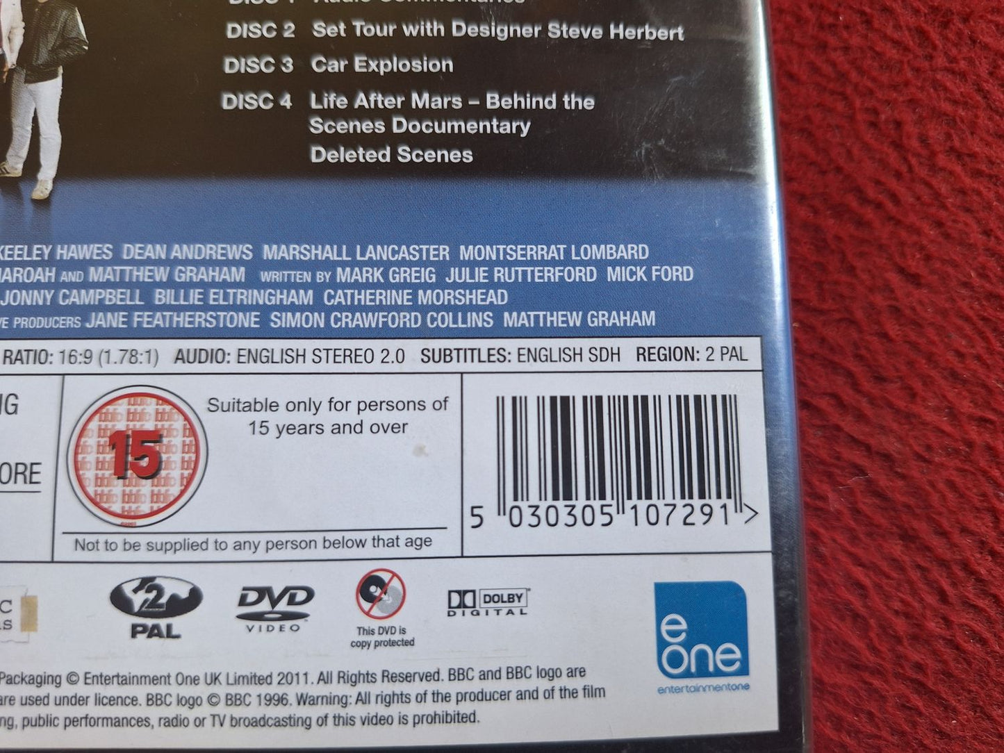 ASHES TO ASHES SERIES 1 BOX DVD