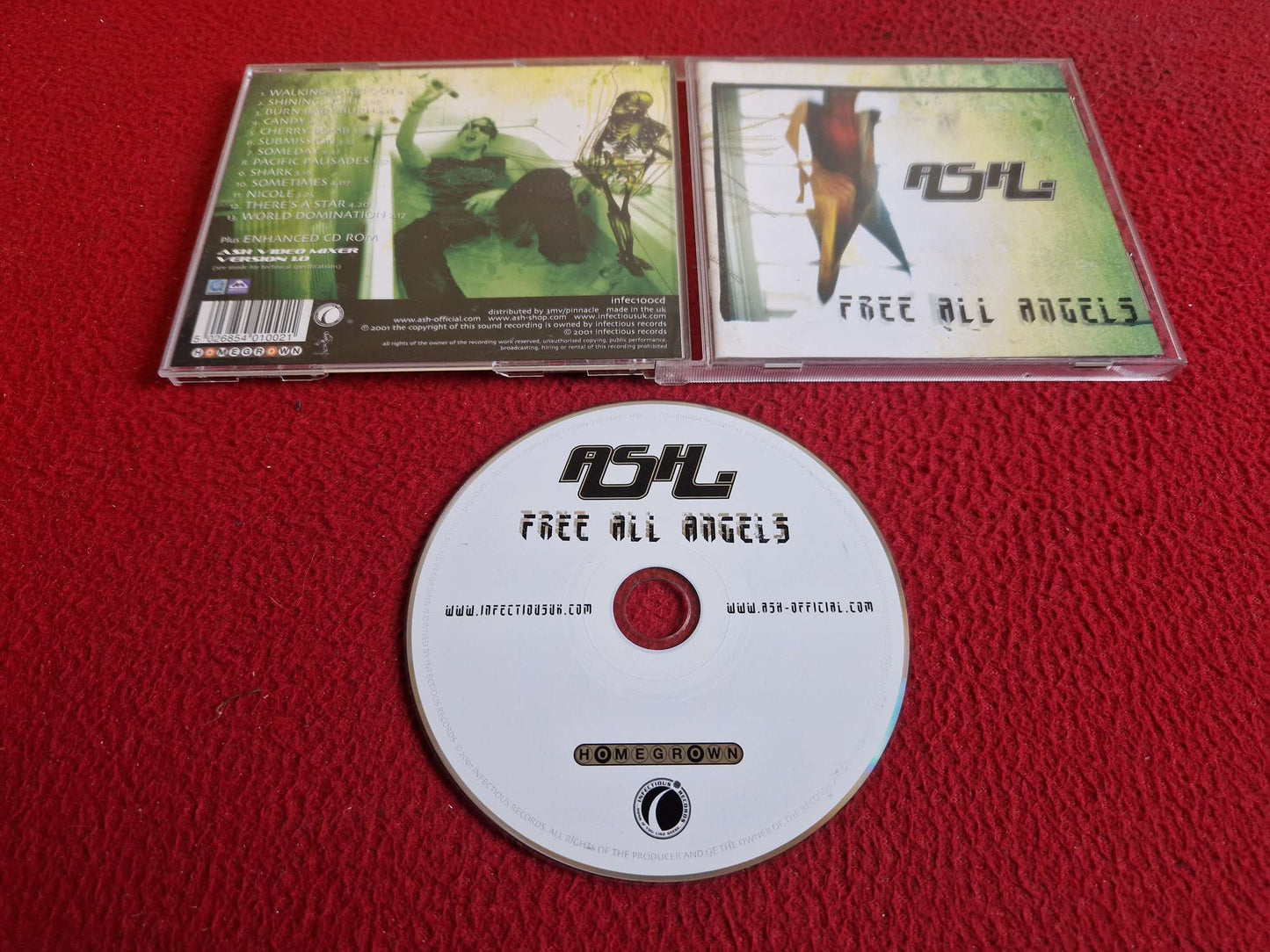 ASH FREE ALL ANGELS CD