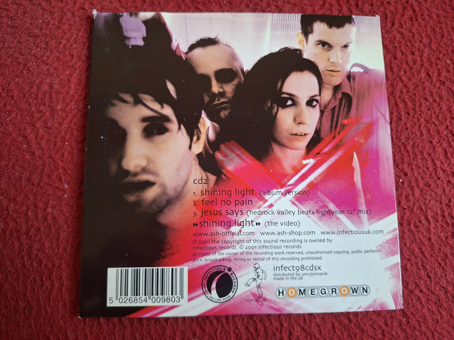 ASH SHINING LIGHTS CD