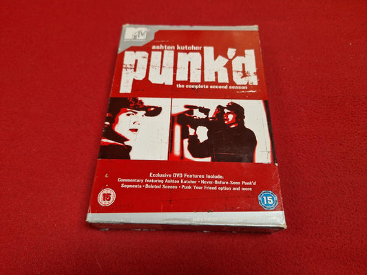 ASHTON KUTCHER PUNK'D THE COMPLETE SEASON 2 BOX till DVD