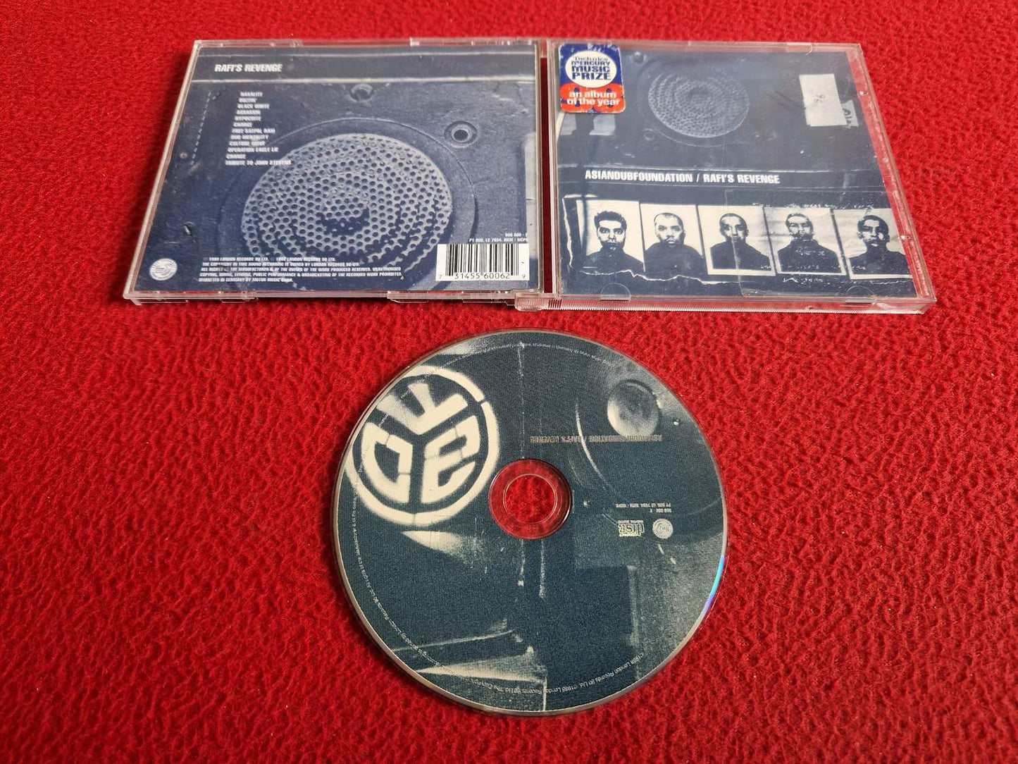 ASIAN DUB FOUNDATION RAFI'S REVENGE CD