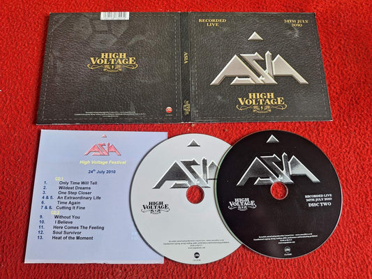 ASIA RECORDED LIVE 24TH JULY 2010 HIGH VOLTAGE FESTIVAL [ REPFRIA SKIVOR ] CD