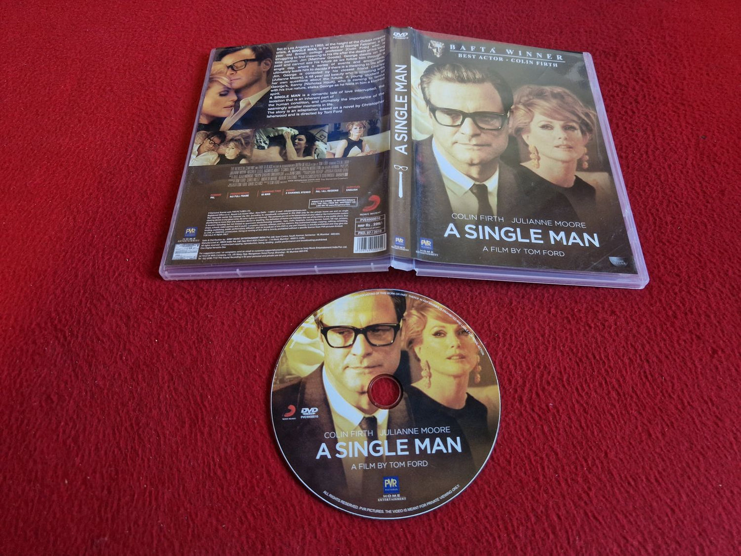 A SINGLE MAN DVD