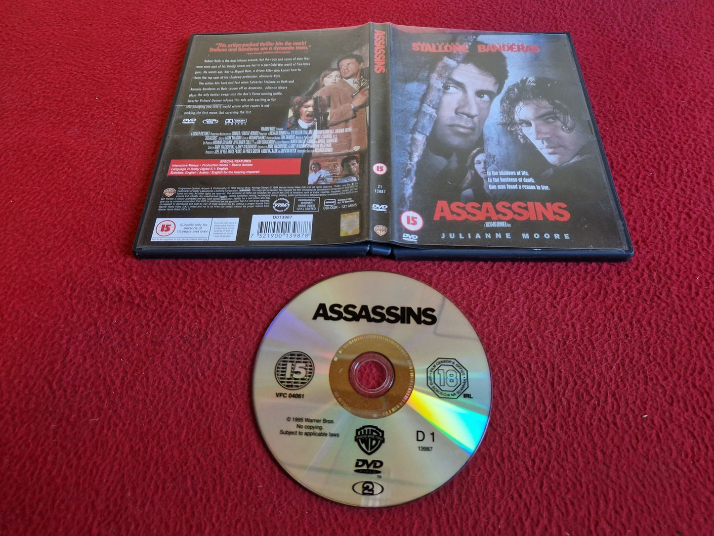 ASSASSINS [ STALLONE ] DVD