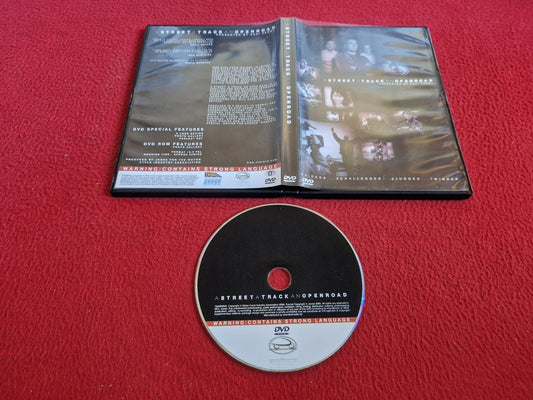 A STREET A TRACK AN OPEN ROAD DVD