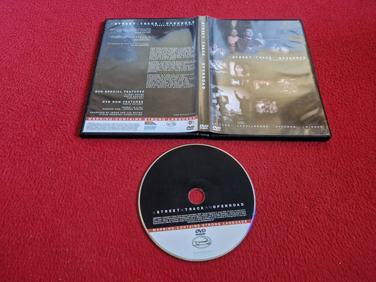 A STREET A TRACK AN OPEN ROAD DVD